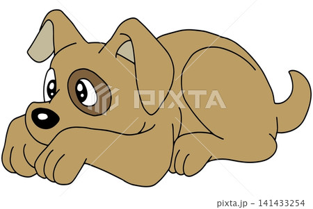 手書き動物イラスト☆犬 手書き動物イラスト☆犬 141433254