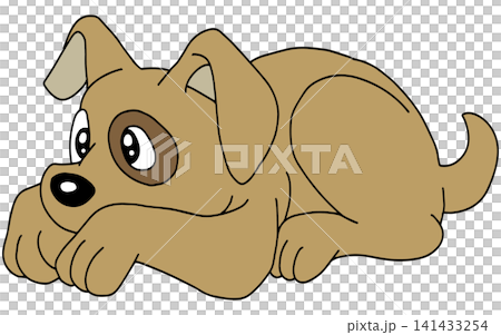 手書き動物イラスト☆犬 手書き動物イラスト☆犬 141433254