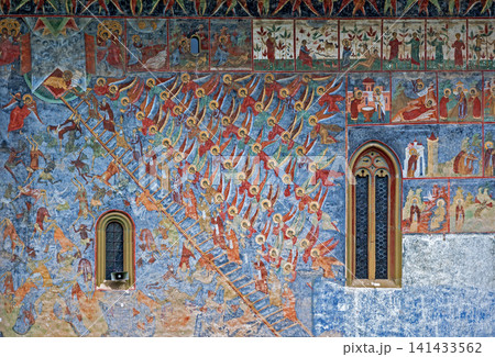 Fresco in the monastery Sucevita 141433562