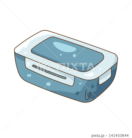Illustration of lunch box 141433644