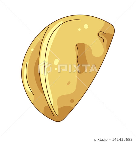 Illustration of taco shell  141433682