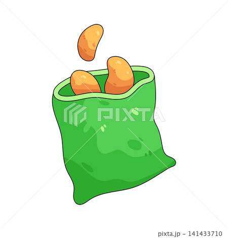 Illustration of potato chips 141433710