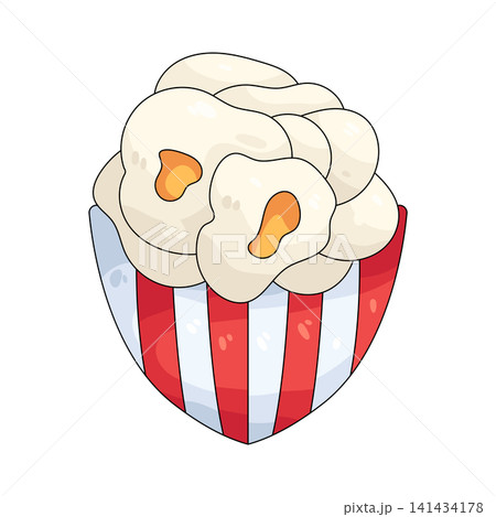 Illustration of popcorn Illustration of popcorn 141434178