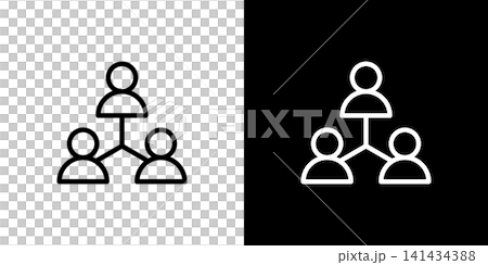 代表三人團隊或小組的圖標 代表三人團隊或小組的圖標 141434388