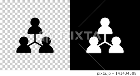 代表三人團隊或小組的圖標 代表三人團隊或小組的圖標 141434389