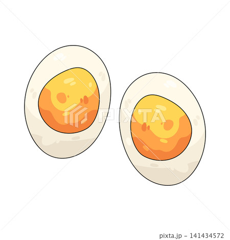 Illustration of telur rebus 141434572