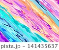 カラフルなマーブル模様背景画像 141435637