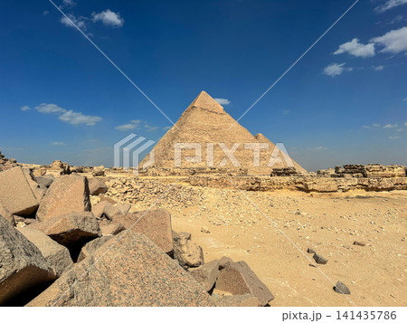 The majesty of the Egyptian pyramids, Cairo, Giza The majesty of the Egyptian pyramids, Cairo, Giza 141435786