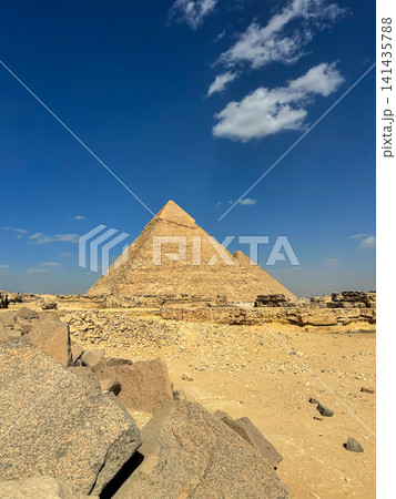The majesty of the Egyptian pyramids, Cairo, Giza The majesty of the Egyptian pyramids, Cairo, Giza 141435788