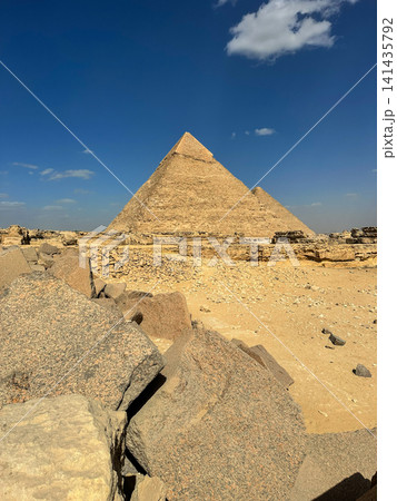 The majesty of the Egyptian pyramids, Cairo, Giza The majesty of the Egyptian pyramids, Cairo, Giza 141435792