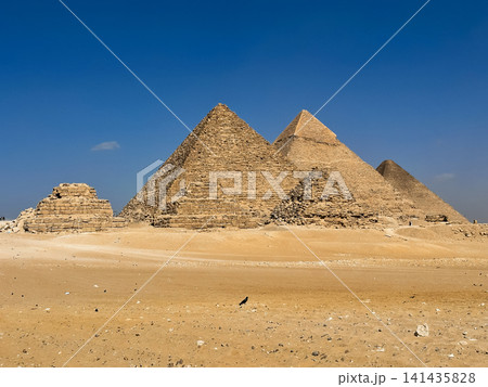 The majesty of the Egyptian pyramids, Cairo, Giza The majesty of the Egyptian pyramids, Cairo, Giza 141435828