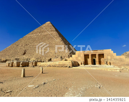 The majesty of the Egyptian pyramids, Cairo, Giza The majesty of the Egyptian pyramids, Cairo, Giza 141435921