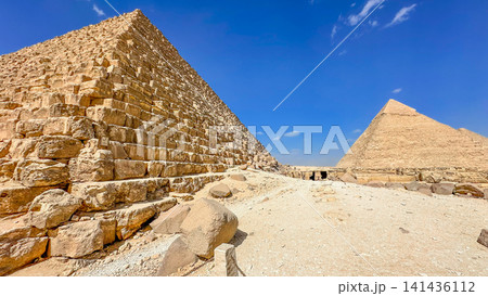 The majesty of the Egyptian pyramids, Cairo, Giza The majesty of the Egyptian pyramids, Cairo, Giza 141436112