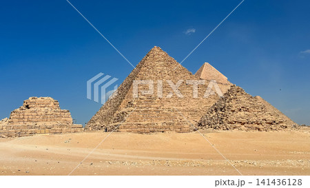 The majesty of the Egyptian pyramids, Cairo, Giza The majesty of the Egyptian pyramids, Cairo, Giza 141436128
