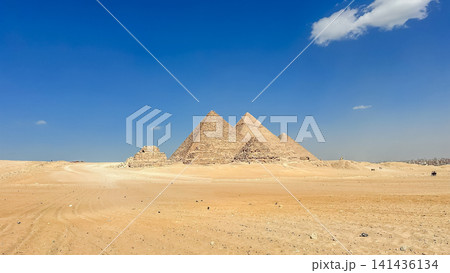 The majesty of the Egyptian pyramids, Cairo, Giza The majesty of the Egyptian pyramids, Cairo, Giza 141436134