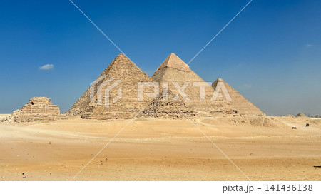 The majesty of the Egyptian pyramids, Cairo, Giza The majesty of the Egyptian pyramids, Cairo, Giza 141436138