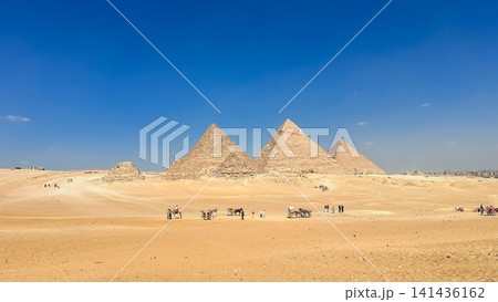 The majesty of the Egyptian pyramids, Cairo, Giza The majesty of the Egyptian pyramids, Cairo, Giza 141436162
