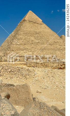The majesty of the Egyptian pyramids, Cairo, Giza The majesty of the Egyptian pyramids, Cairo, Giza 141436295