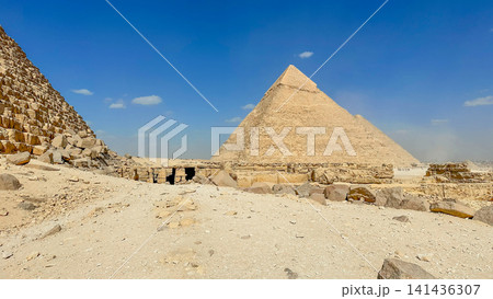 The majesty of the Egyptian pyramids, Cairo, Giza The majesty of the Egyptian pyramids, Cairo, Giza 141436307