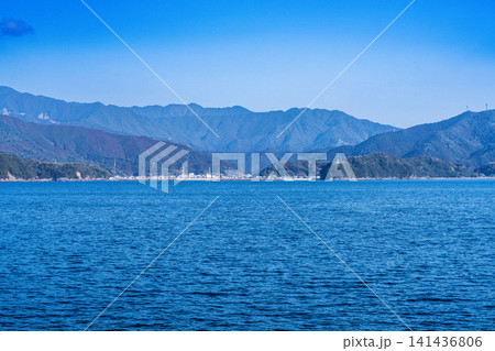 出羽島から見た早春の対岸の風景 徳島県海部郡牟岐町 出羽島から見た早春の対岸の風景 徳島県海部郡牟岐町 141436806
