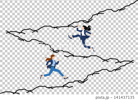 實現目標的路線圖插圖 實現目標的路線圖插圖 141437135