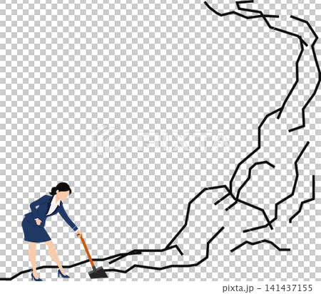 目標達成へのロードマップのイラスト 目標達成へのロードマップのイラスト 141437155