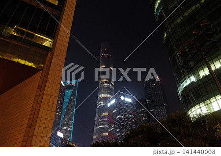 Shanghai World financial center skyscrapers 141440008