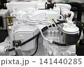 Modern engine used on marine industry 141440285