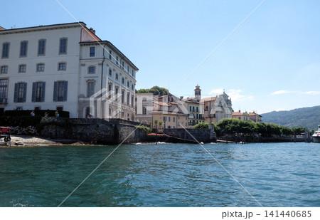 Palazzo Borromeo on Isola Bella, Borromeo Islands, Lago Maggiore, Piedmont, Italy Palazzo Borromeo on Isola Bella, Borromeo Islands, Lago Maggiore, Piedmont, Italy 141440685