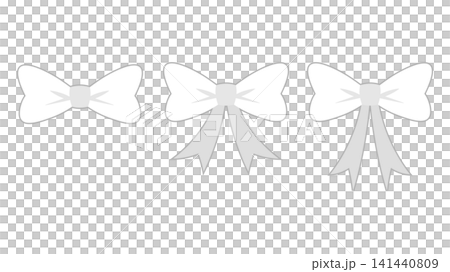 A simple and cute illustration of a bow tie ribbon. A simple and cute illustration of a bow tie ribbon. 141440809