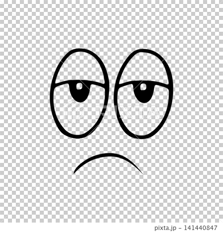 卡通風格表情符號插畫素材 141440847