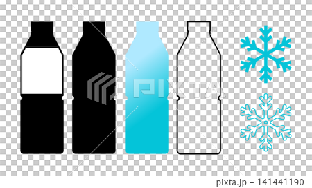ペットボトル飲料のイラスト素材 ペットボトル飲料のイラスト素材 141441190