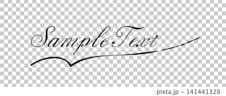 A handwritten speech bubble written with a thin pen A handwritten speech bubble written with a thin pen 141441328