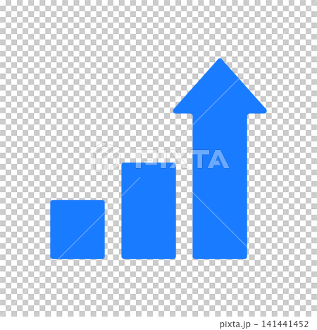 An illustration of an upward-sloping graph and an arrow. An illustration of an upward-sloping graph and an arrow. 141441452