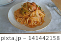 キノコと野菜のトマトパスタ 141442158