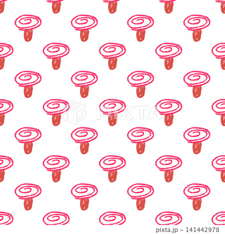 Seamless pattern. Hand drawn crayon texture style Seamless pattern. Hand drawn crayon texture style 141442978