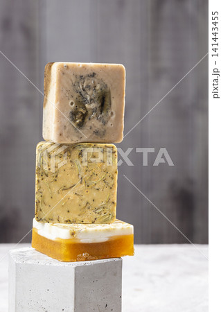 Handmade soap, made with natural skin care products Handmade soap, made with natural skin care products 141443455