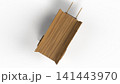Wooden structure viewed from above in a simple design 141443970