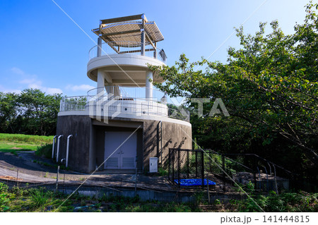 熊本県水俣市 中尾山公園の山頂展望台 141444815