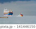 Large cargo ship 141446150