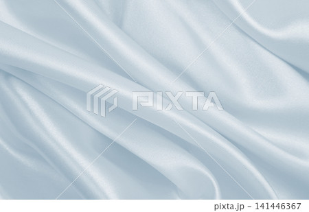 Smooth elegant grey silk or satin luxury cloth as wedding background. Luxurious background design 141446367