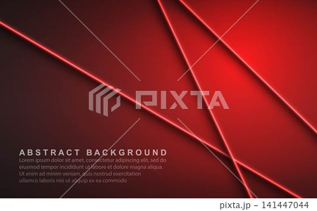 Abstract geometric neon lines. banner pattern background vector illustration Abstract geometric neon lines. banner pattern background vector illustration 141447044