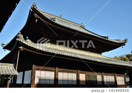 萬福寺　背面からの大雄寶殿(京都府宇治市) 141448939