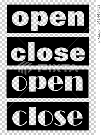 Open/Closed Sign Open/Closed Sign 141449415