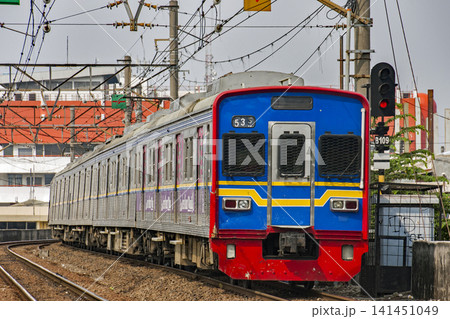 ジャカルタの元東葉高速鉄道1000系電車 ジャカルタの元東葉高速鉄道1000系電車 141451049