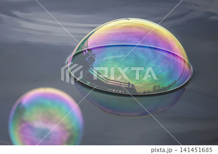 The Rainbow Dome Soap bubble The Rainbow Dome Soap bubble 141451685