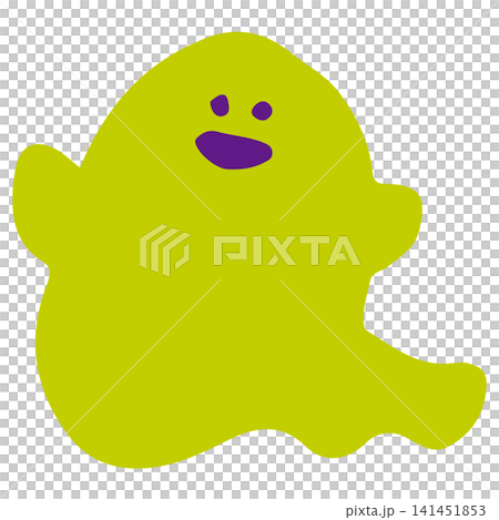 Cute and gentle ghost illustrations that aren't scary - Halloween character materials Cute and gentle ghost illustrations that aren't scary - Halloween character materials 141451853