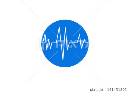 Heartbeat pulse waveform, representing cardiology, health monitoring, medical technology, vital signs and data visualization for healthcare apps and presentations Heartbeat pulse waveform, representing cardiology, health monitoring, medical technology, vital signs and data visualization for healthcare apps and presentations 141451895