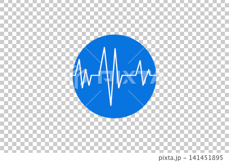 Heartbeat pulse waveform, representing cardiology, health monitoring, medical technology, vital signs and data visualization for healthcare apps and presentations Heartbeat pulse waveform, representing cardiology, health monitoring, medical technology, vital signs and data visualization for healthcare apps and presentations 141451895