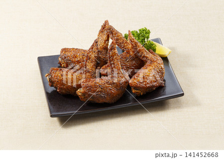 手羽先スパイス焼き 手羽先スパイス焼き 141452668